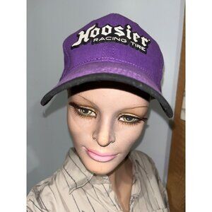 Hoosier Racing Tire Purple Baseball Cap NASCAR NHRA CART IRL SCCA BONNEVILLE LSR